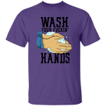 Wash Your Fuckin' Hands T-Shirt CustomCat