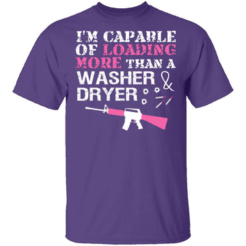 Washer Dryer T-Shirt CustomCat