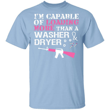 Washer Dryer T-Shirt CustomCat