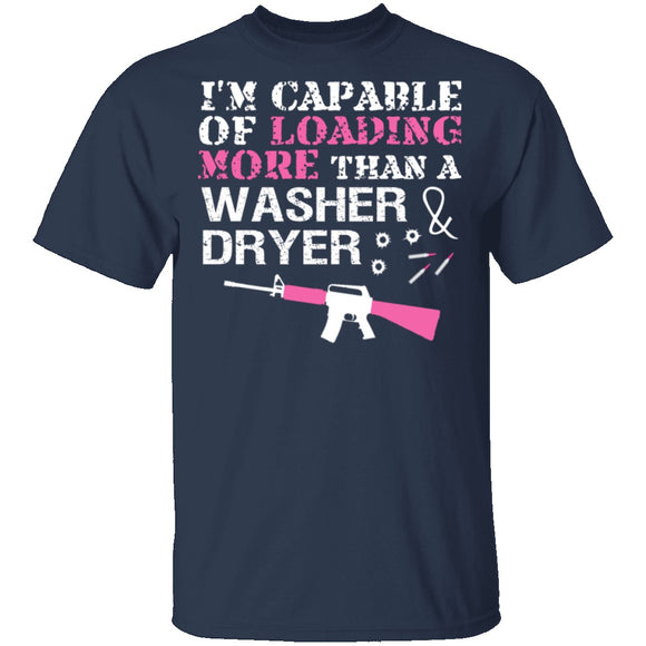 Washer Dryer T-Shirt CustomCat