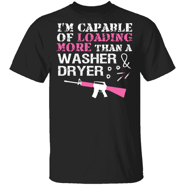 Washer Dryer T-Shirt CustomCat