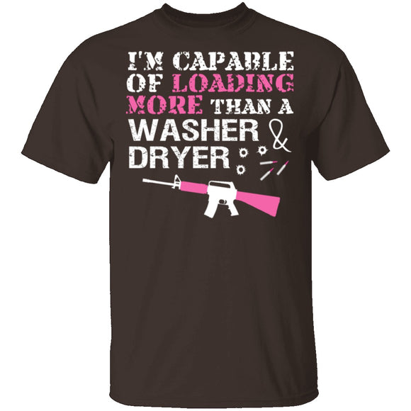 Washer Dryer T-Shirt CustomCat