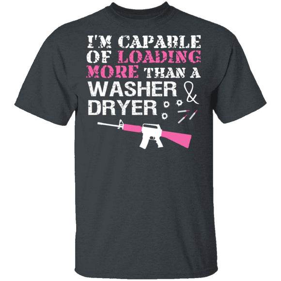 Washer Dryer T-Shirt CustomCat