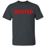 Wasted Grand Theft Auto T-Shirt CustomCat