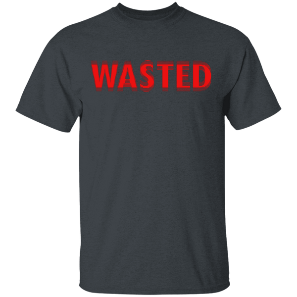 Wasted Grand Theft Auto T-Shirt CustomCat
