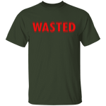Wasted Grand Theft Auto T-Shirt CustomCat