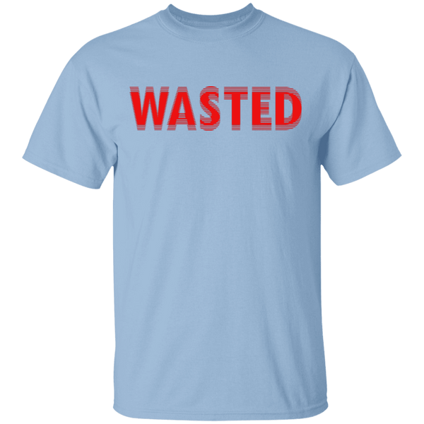 Wasted Grand Theft Auto T-Shirt CustomCat