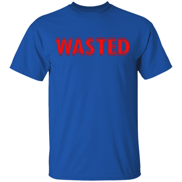 Wasted Grand Theft Auto T-Shirt CustomCat