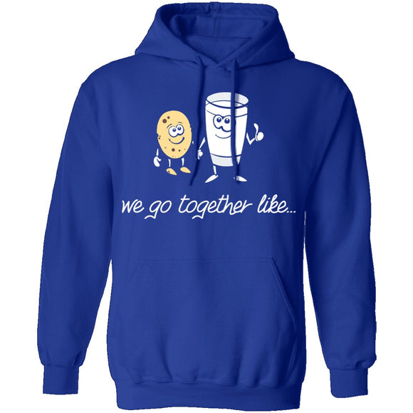 We Go Together Like Milk And Cookies T-Shirt CustomCat