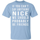 We Should Be Friends T-Shirt CustomCat