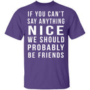 We Should Be Friends T-Shirt CustomCat