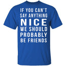 We Should Be Friends T-Shirt CustomCat