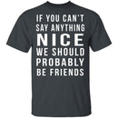 We Should Be Friends T-Shirt CustomCat
