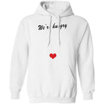 We're Hungry Pregnant T-Shirt CustomCat