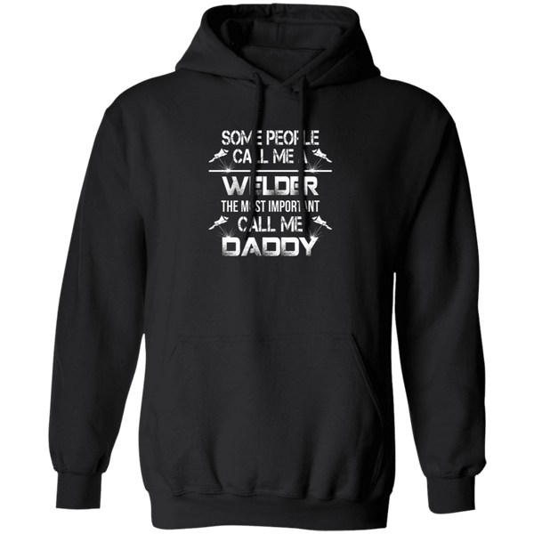 Welder Daddy T-Shirt CustomCat