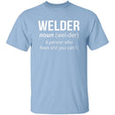 Welder Definition T-Shirt CustomCat