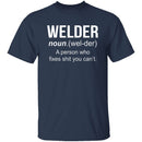 Welder Definition T-Shirt CustomCat