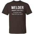 Welder Definition T-Shirt CustomCat