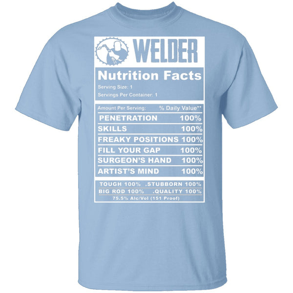 Welder Facts T-Shirt CustomCat