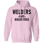 Welders Have Bigger Rods T-Shirt CustomCat
