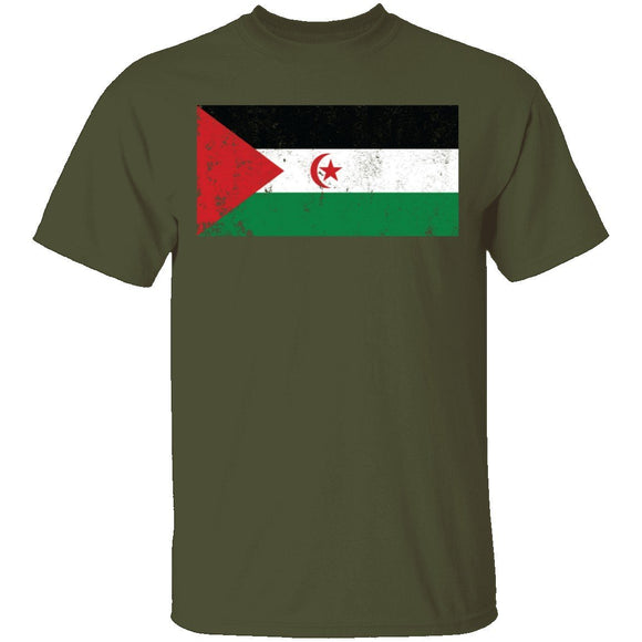 Western Sahara T-Shirt CustomCat