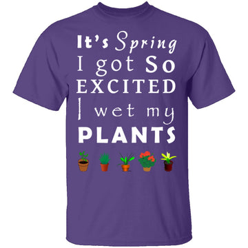 Wet My Plants T-Shirt CustomCat