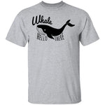 Whale Hello There T-Shirt CustomCat