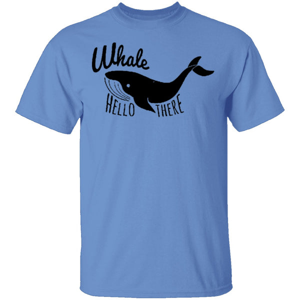 Whale Hello There T-Shirt CustomCat
