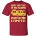 What Happens In The Camper Stays In The Camper T-Shirt CustomCat