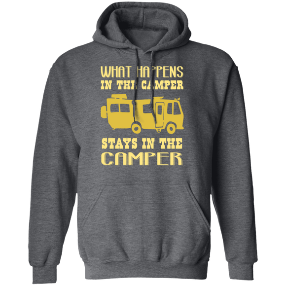 What Happens In The Camper Stays In The Camper T-Shirt CustomCat
