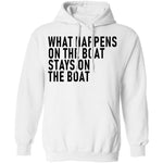 What Happens On The Boat Stays On The Boat T-Shirt CustomCat