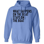 What Happens On The Boat Stays On The Boat T-Shirt CustomCat