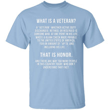 What Is A Veteran? T-Shirt
