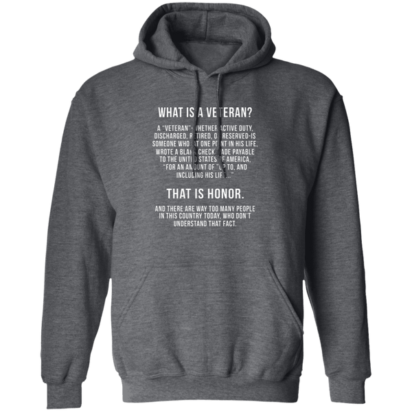 What Is A Veteran? T-Shirt CustomCat