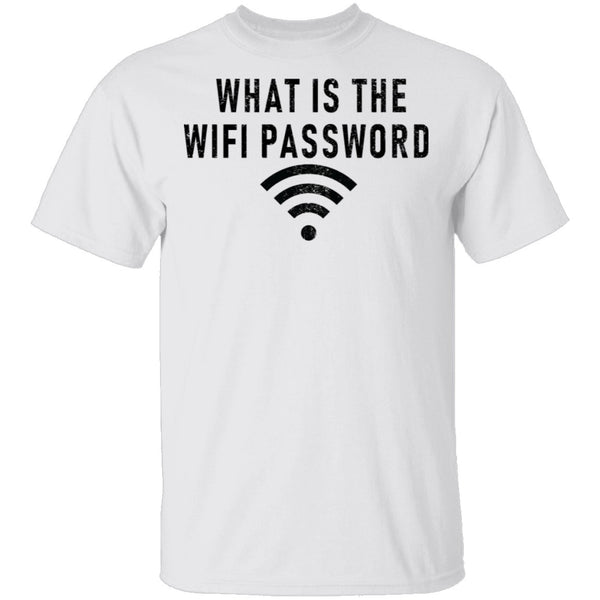What Is The Wi-Fi Password T-Shirt CustomCat