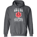 When The DM Smiles T-Shirt CustomCat