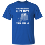 When The Ladies Get Hot T-Shirt CustomCat