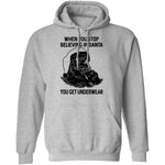 When You Stop Believing In santa You Get Underwear T-Shirt CustomCat