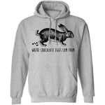 Where Chocolate Eggs Come From T-Shirt CustomCat