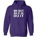 Whiskey Made Me Do It T-Shirt CustomCat