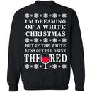 White Christmas T-Shirt CustomCat