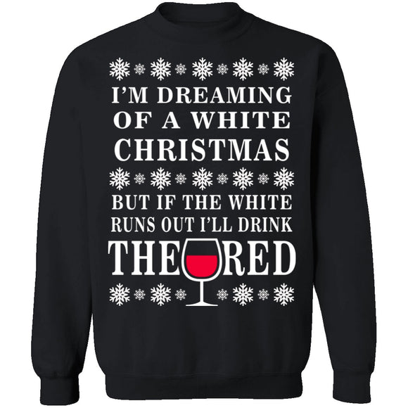White Christmas T-Shirt CustomCat