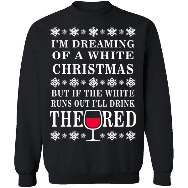 White Christmas T-Shirt CustomCat