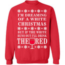 White Christmas T-Shirt CustomCat