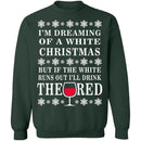 White Christmas T-Shirt CustomCat