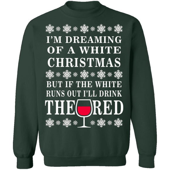 White Christmas T-Shirt CustomCat