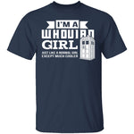 Whovian Girl T-Shirt CustomCat