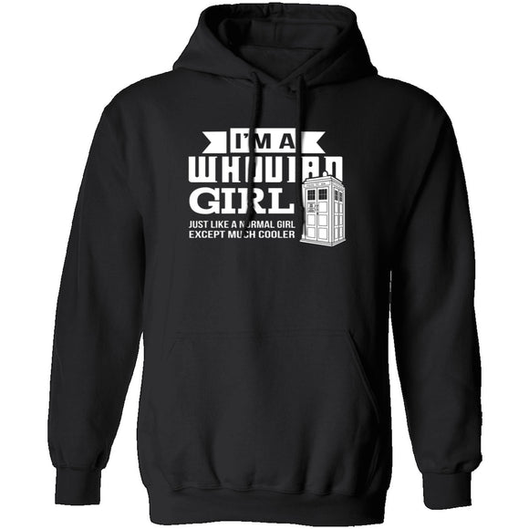 Whovian Girl T-Shirt CustomCat
