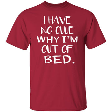 Why Am I Out Of Bed T-Shirt CustomCat