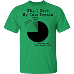 Why I Give My Cats Treats T-Shirt CustomCat
